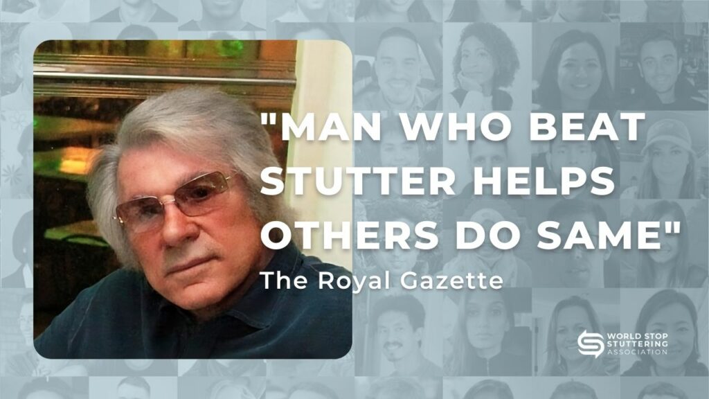 Man who beat stutter helps others do same - The Royal Gazette
